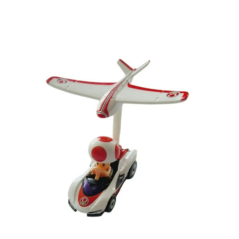 Hot Wheels Mario Kart Glider‎ Toad Diecast Car